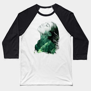 Forest meditation Baseball T-Shirt